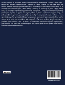 Diarios de Campaña achterzijde