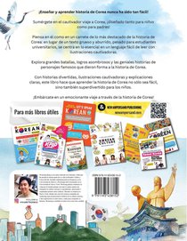 Historia de Corea fácil de aprender - ¡Para niños y adultos! Con ilustraciones para un aprendizaje completo achterzijde