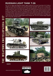 Russian light tank T-26 achterzijde