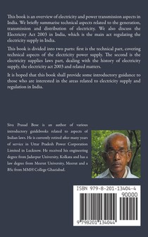 Introduction to Electricity Supply and Regulation in India achterzijde