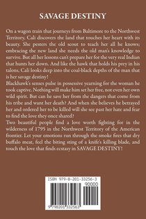 Savage Destiny achterzijde
