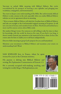 7 Keys to Master Biblical Hebrew achterzijde