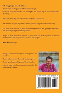 How to Write Your Worst Book Ever achterzijde