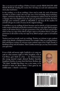 Robert Greene's Friar Bacon and Friar Bungay achterzijde