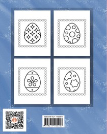 The Big Easy Easter Egg Coloring Book for Ages 1-4 achterzijde