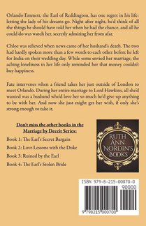 The Earl's Stolen Bride achterzijde