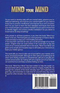 Mind Your Mind achterzijde