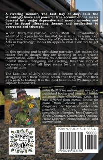 The Last Day of July achterzijde