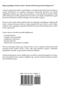 Kutatási Módszerek a Pszichológiában és a Társadalomtudományokban achterzijde