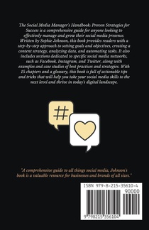 The Social Media Manager's Handbook achterzijde
