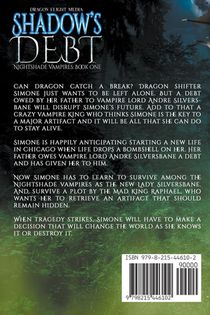 Shadow's Debt achterzijde