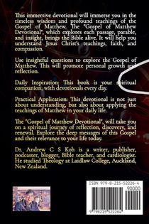 The Gospel According to Matthew achterzijde