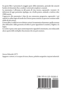 Il libro di matematica achterzijde