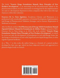 Generic Drugs Formulation Manual achterzijde