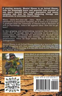Mental Illness is An Actual Illness achterzijde