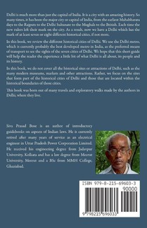 Historical Cities of Delhi achterzijde