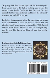 Isaac's Decision achterzijde