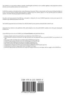 GAMSAT Preparation General Chemistry achterzijde