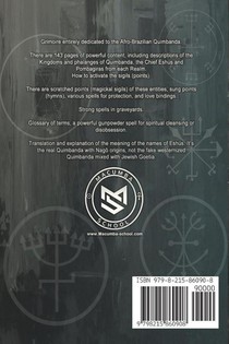 Quimbanda Grimoire -Sigils, Spells and Rituals with Eshus achterzijde