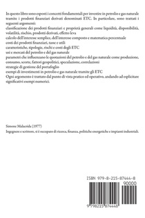 Investire in petrolio e gas naturale tramite gli ETC achterzijde