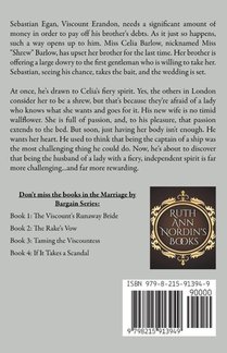 Taming the Viscountess achterzijde