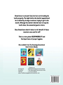 The Amazingly Awesome Amani Battles the Molar Monsters (BCBW edition) achterzijde