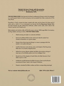 The Holy Bible Code achterzijde