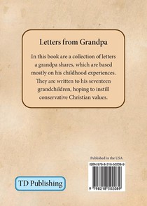 Letters from Grandpa achterzijde