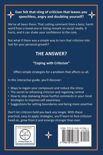 The Answer - Coping with Criticism achterzijde