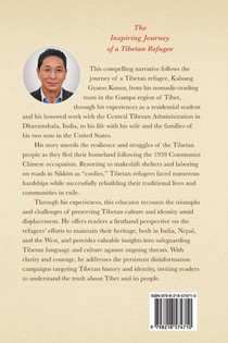 My Tibetan Heritage and Journey in Exile achterzijde