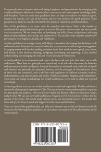 The Principles Governing Wealth & Finance achterzijde
