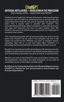 ChatGPT - Artificial Intelligence - Revolution in the profession - Earn money online - easier than ever before! achterzijde