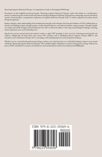Cognitive Behaviorial Therapy achterzijde