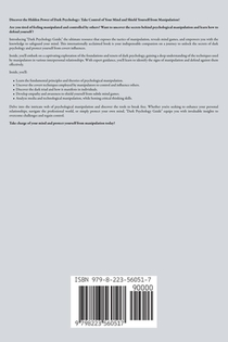 DARK PSYCHOLOGY GUIDE achterzijde