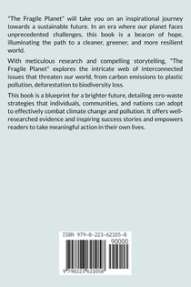 The Fragile Planet Zero Waste Strategies in The Fight Against Climate Change And Pollution achterzijde
