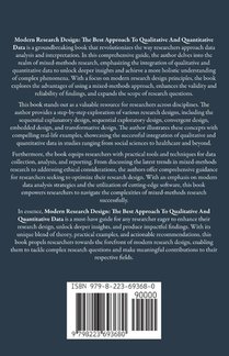 Modern Research Design achterzijde