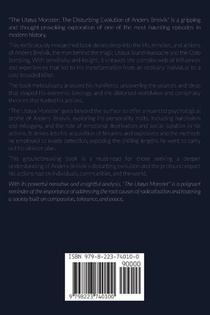 The Utøya Monster The Disturbing Evolution of Anders Breivik achterzijde