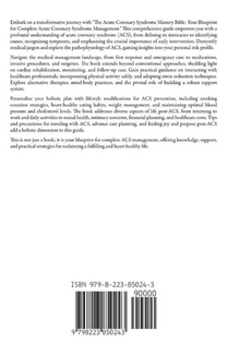 The Acute Coronary Syndrome Mastery Bible achterzijde