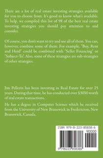 The 98 Best Real Estate Investing Strategies achterzijde