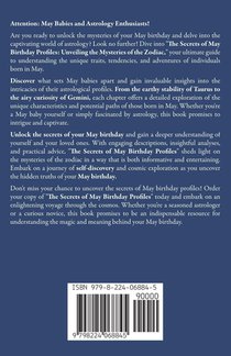 The Secret Language of Birthdays For May achterzijde