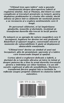 Ultimul tren spre iubire achterzijde