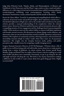 Murder, Media, and Metamorphosis achterzijde