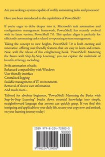 Mastering PowerShell achterzijde