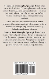 Secretul fericirii in cuplu 7 principii de aur achterzijde