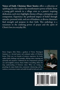 Voices of Faith achterzijde
