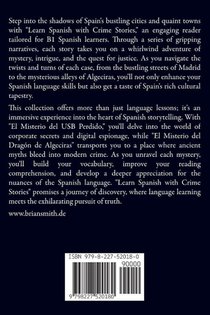Learn Spanish with Crime Stories achterzijde