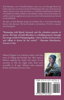 The Epic of Eirik Bloodaxe achterzijde