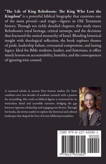 The Life of King Rehoboam achterzijde