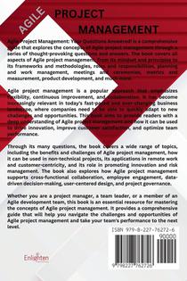 Agile Project Management achterzijde