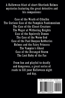 SHERLOCK HOLMES, HALLOWEEN SHORTS achterzijde